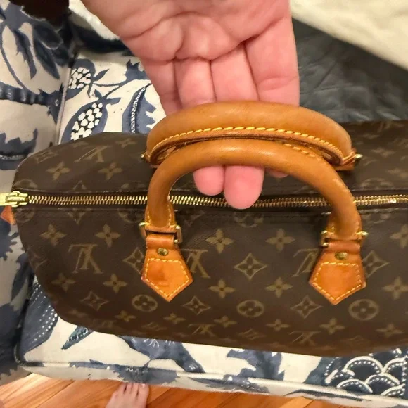 Louis Vuitton Brown Monogram Speedy 30 Vintage - Picture 4 of 15